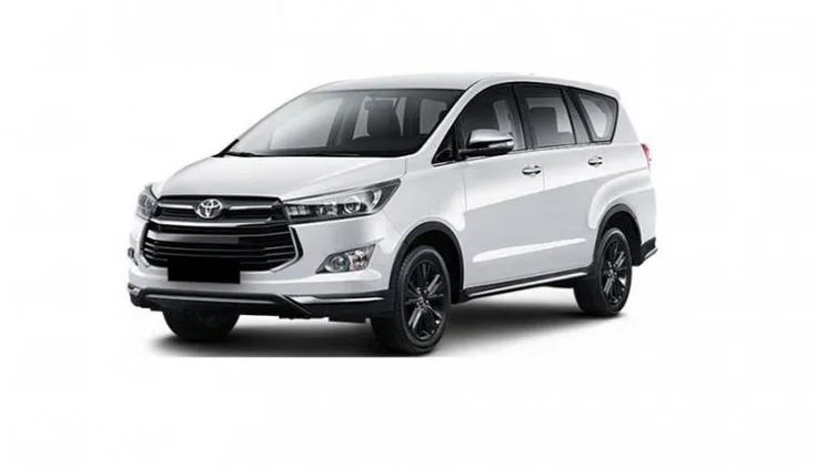 Toyota Innova Crysta available with a driver from Solapur